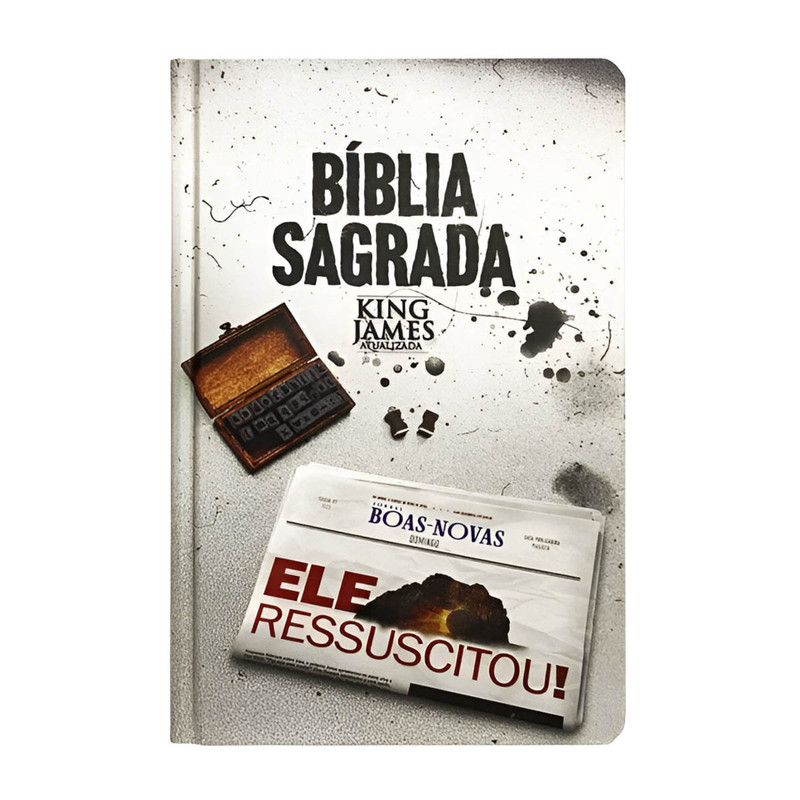 Bíblia Slim | KJA | Capa Dura | Ressucitou