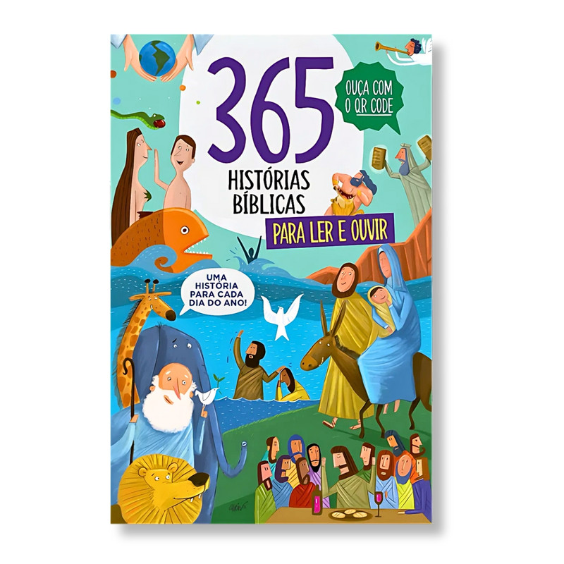 365 Histórias Bíblicas | Para Ler e Ouvir | Infantil