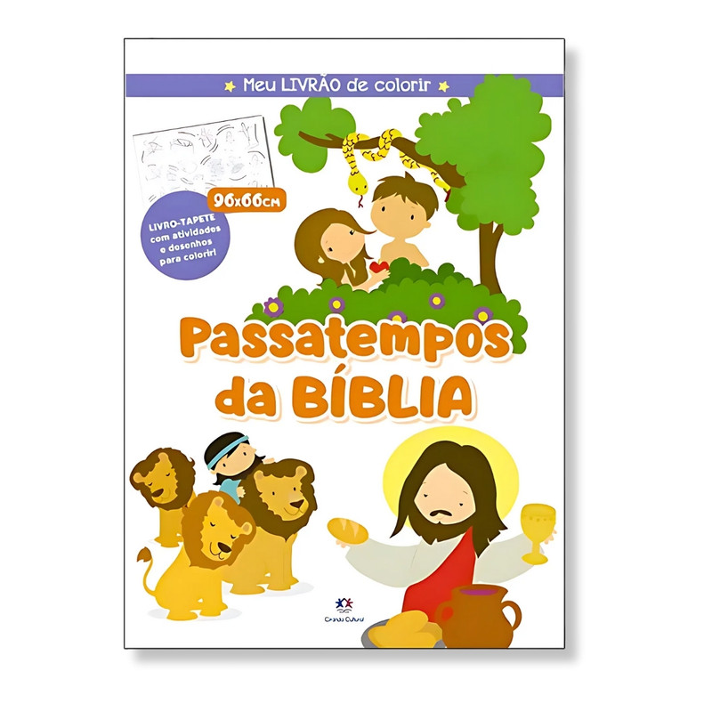 Passatempos Da Bíblia | Livro De Colorir