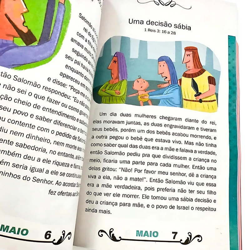 365 Histórias Bíblicas | Para Ler e Ouvir | Infantil - Image 3