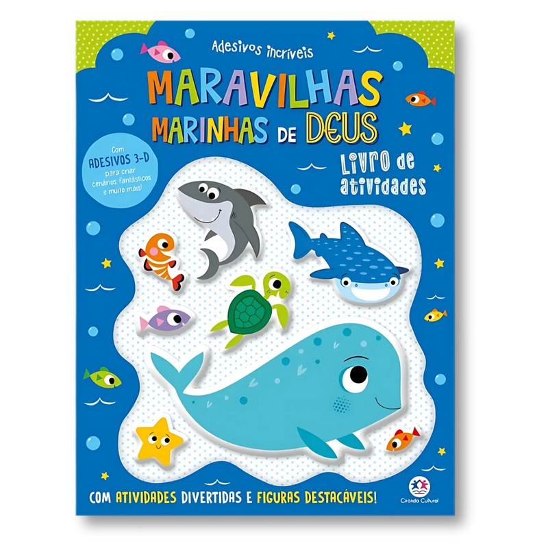 Maravilhas Marinhas De Deus | Livro De Atividades