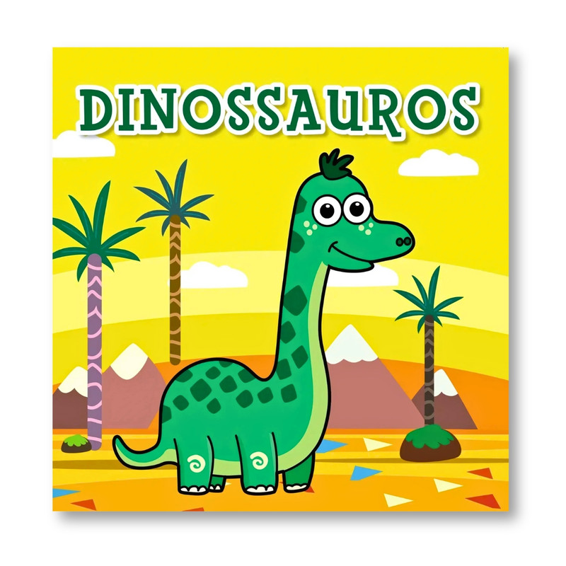 Molhe E Veja As Cores | Dinossauros