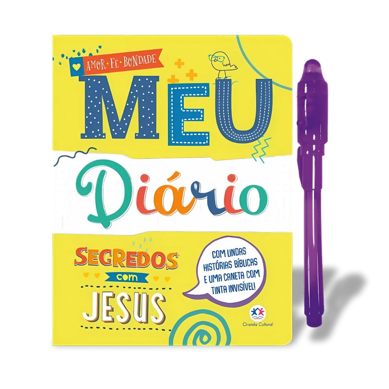 Meu Diário Mágico | Segredos Com Jesus