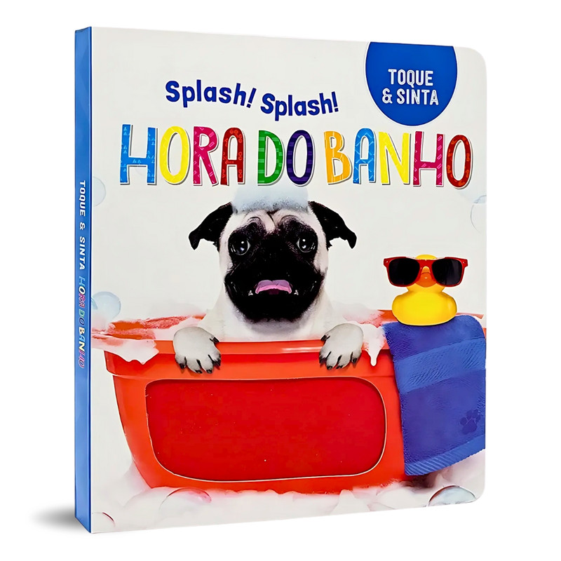 Livro Sonoro | Toque E Sinta | Hora Do Banho