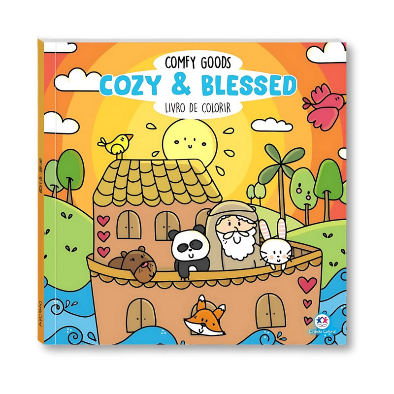 Comfy Goods | Cozy e Blessed | Livro de Colorir