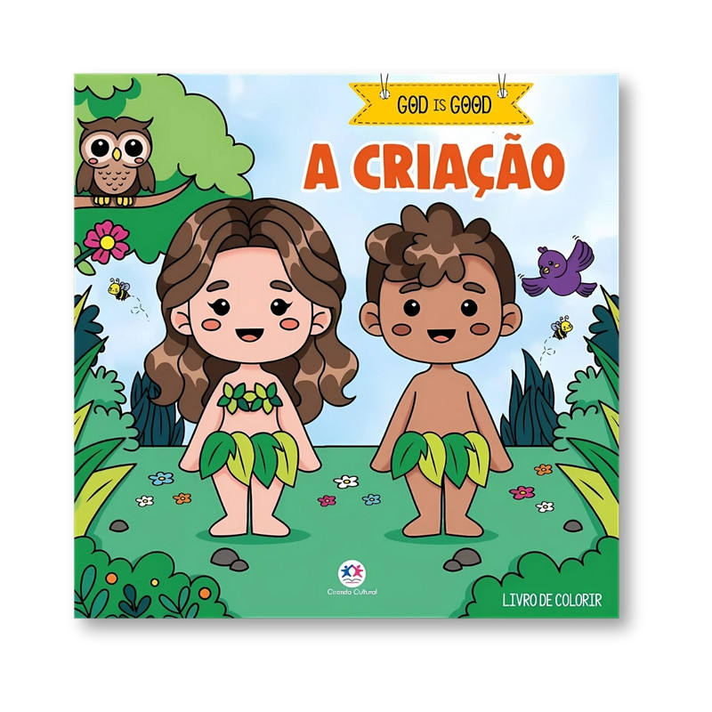 God Is Good | A Criação | Livro De Colorir