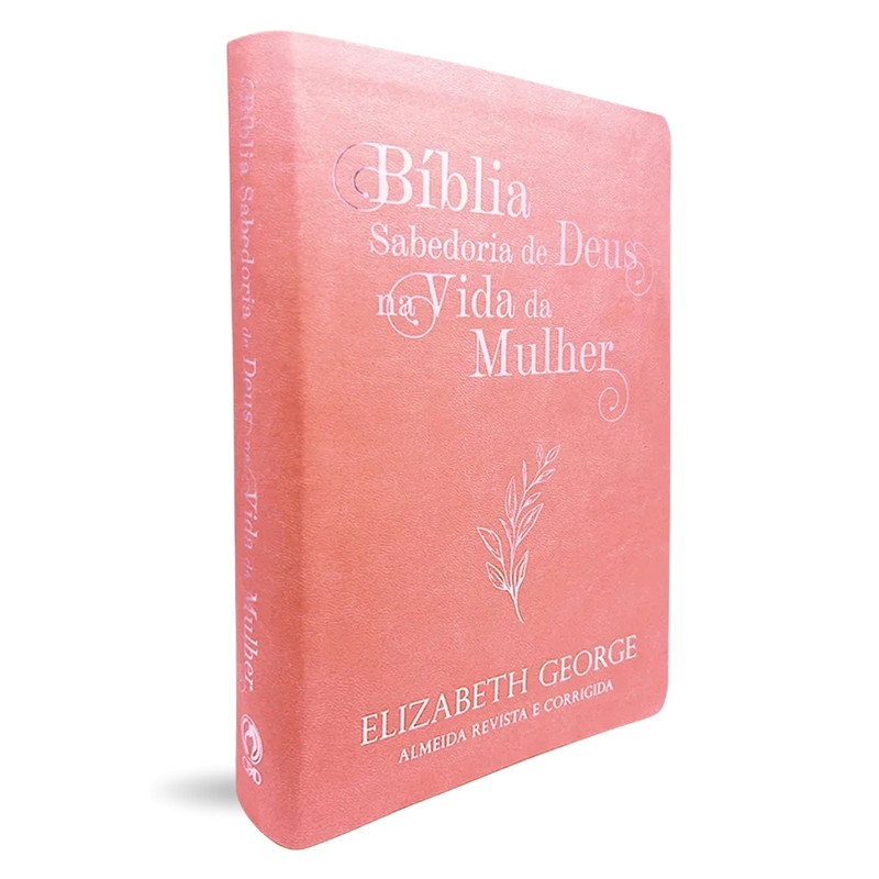 Bíblia Sabedoria de Deus na Vida da Mulher | Luxo Rosa