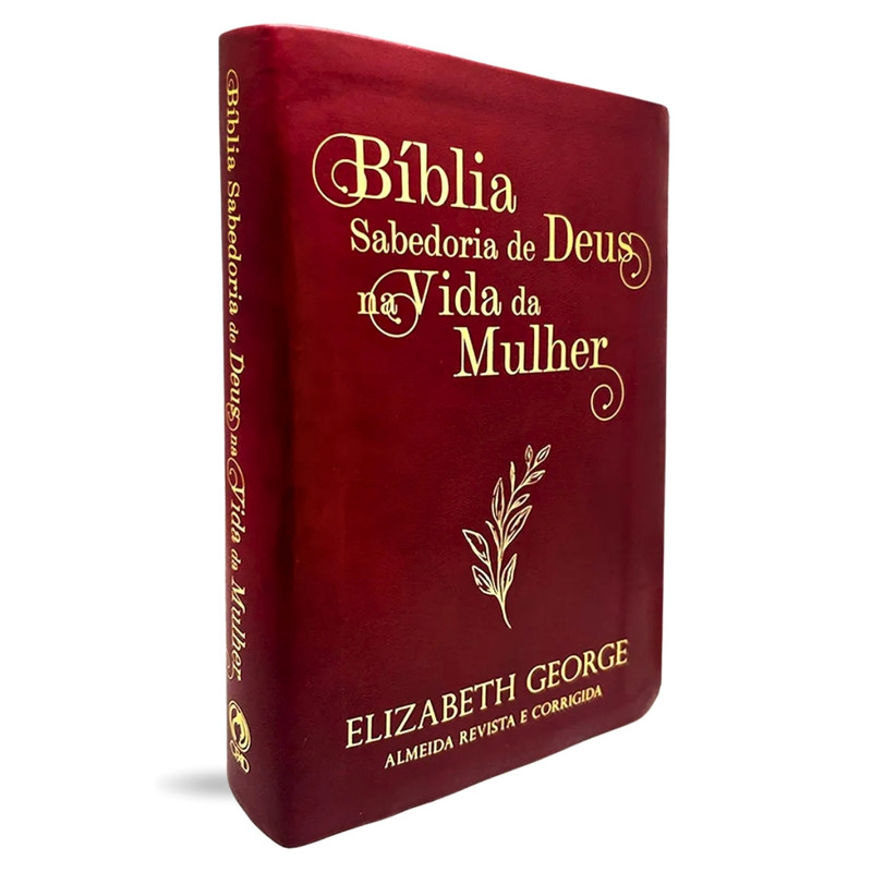 Bíblia Sabedoria de Deus na Vida da Mulher | Luxo Vinho