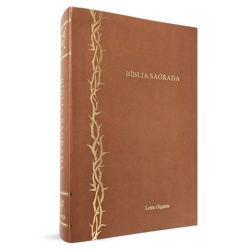 Bíblia | Letra Gigante | Capa Luxo | Caramelo