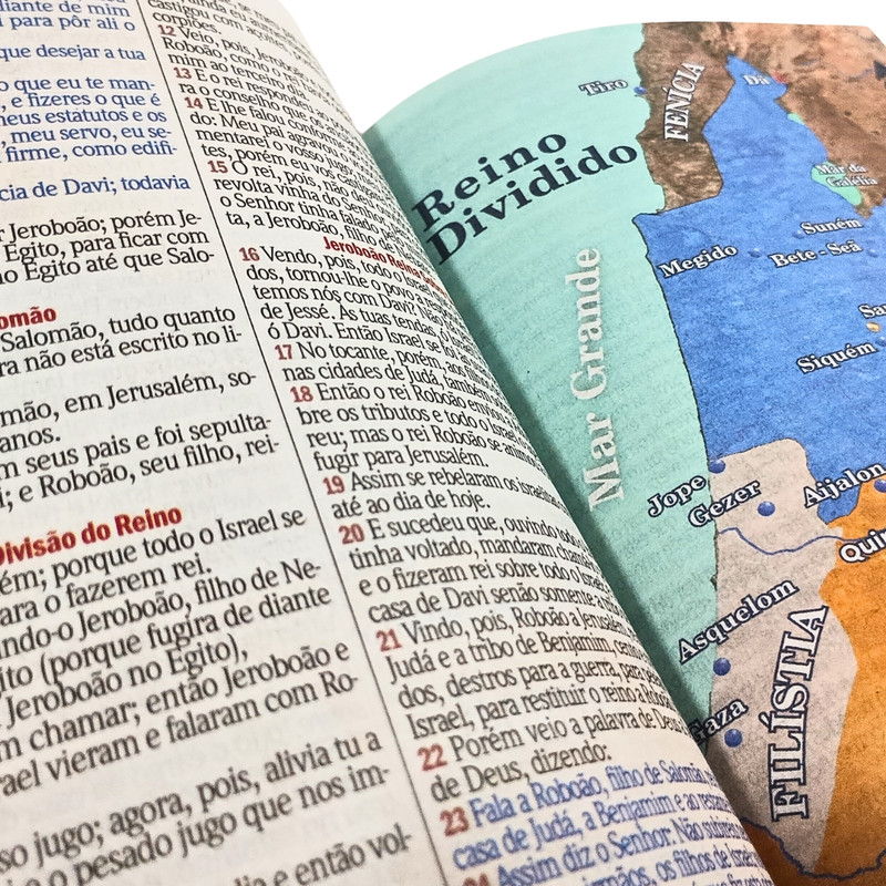 Bíblia | Letra Gigante | Capa Luxo | Caramelo - Image 4