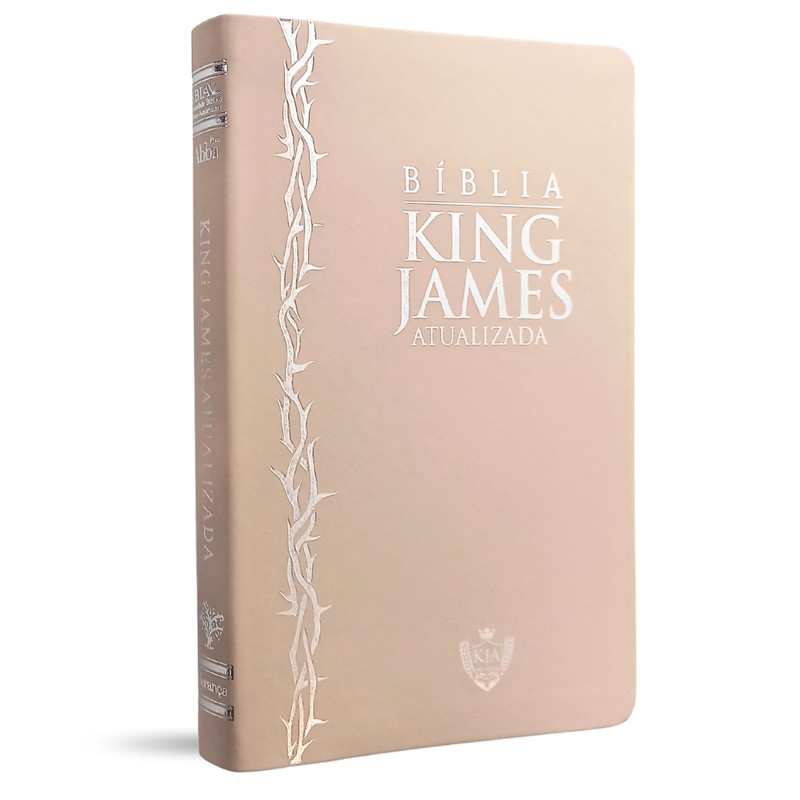 Bíblia KJA | Slim | Capa Luxo Rose
