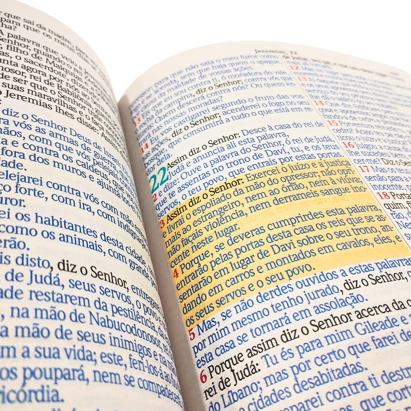 Bíblia | Jumbo | Capa Luxo | Caramelo - Image 2