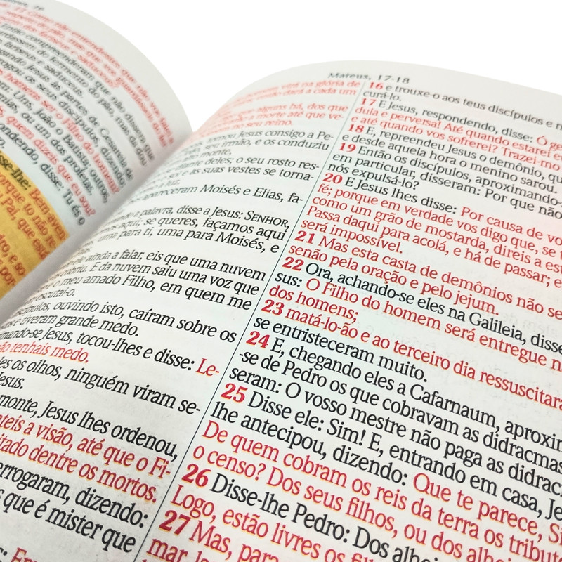 Bíblia | Jumbo | Capa Luxo | Caramelo - Image 3