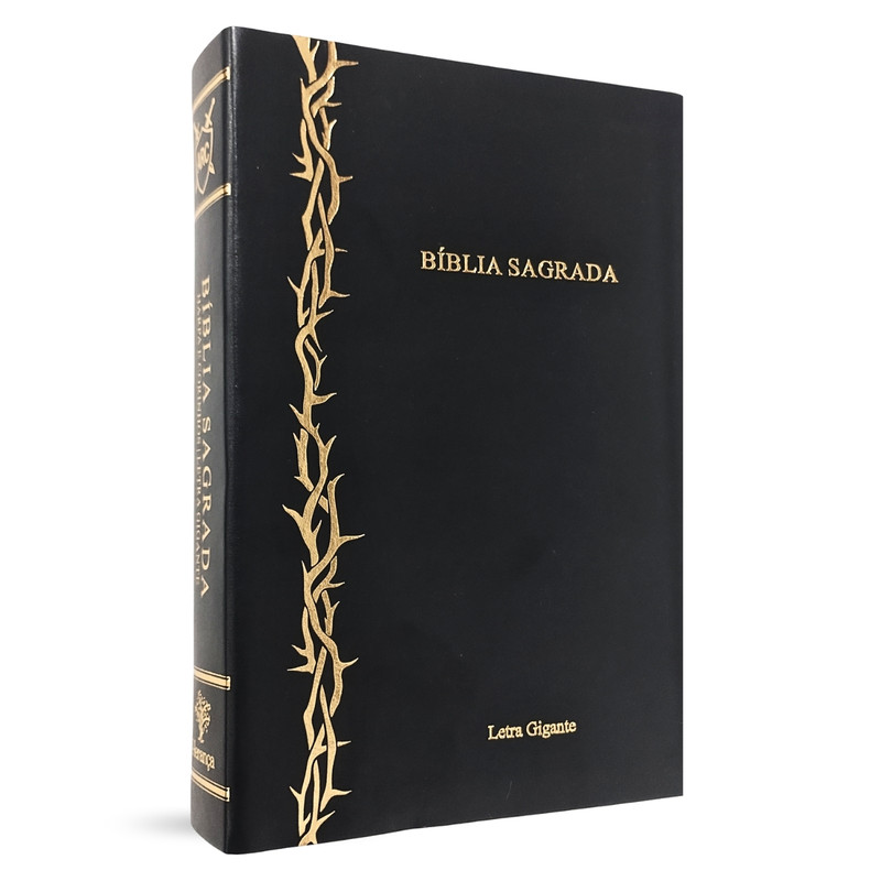 Bíblia | Letra Gigante | Capa Luxo | Preta