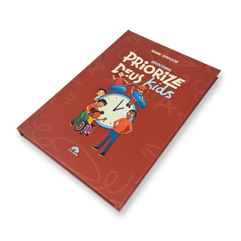 Priorize Deus | Kids | Devocional | Capa Dura | Michel Simplicio - Image 3