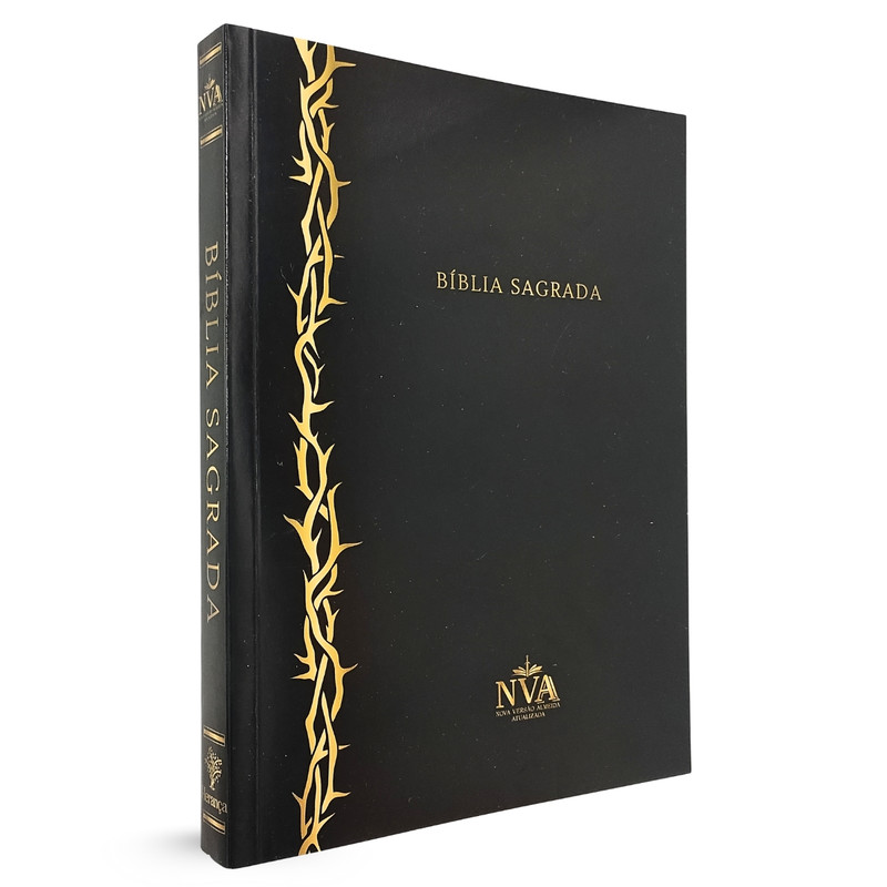 Bíblia NVA | Palavras Em Destaque | Brochura | Ramo De Espinhos